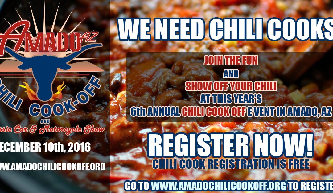 We Need More Chili Cooks!